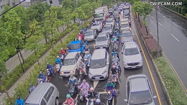 新北市道路 環河西路三段/華中橋下(環河西路往新莊)即時影像