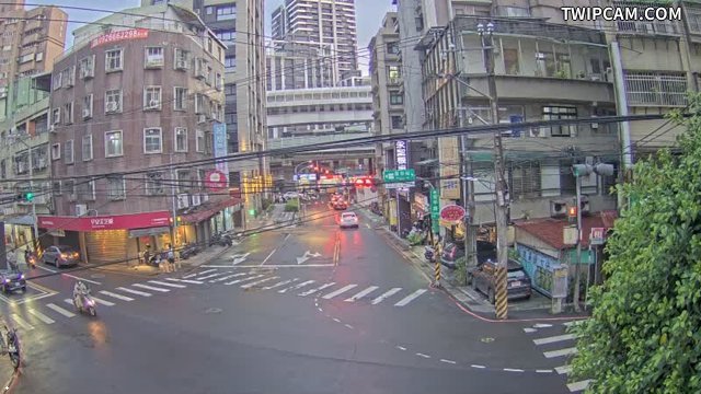 新北市道路 景新街 安平路(景新街-往東南, 安平街-往南)即時影像