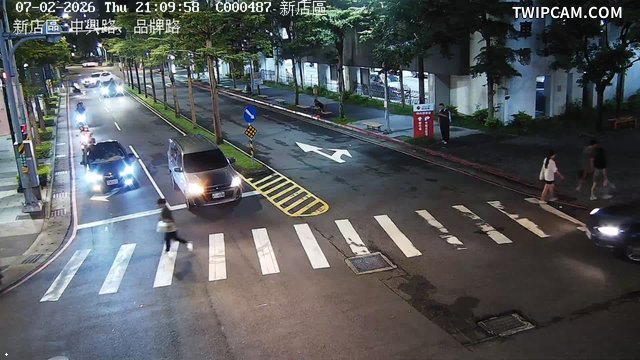 新北市道路 中興路、品牌路即時影像