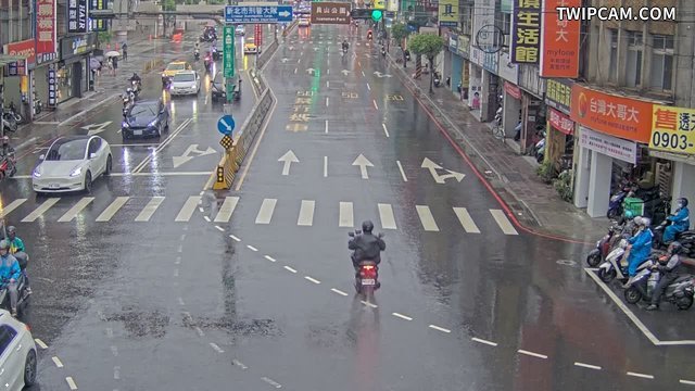 新北市道路 中山路3段/民享街(往東)即時影像