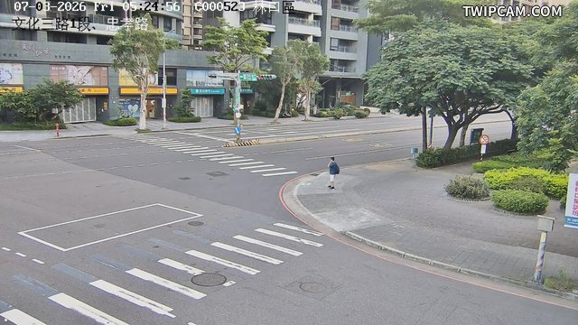 新北市道路 文化三路1段、忠孝路即時影像