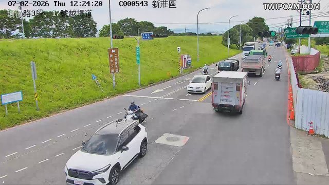 新北市道路 環漢路3段、17號越堤道即時影像