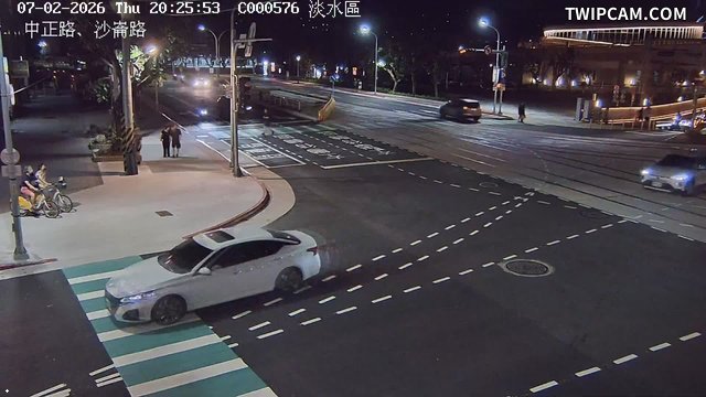 新北市道路 中正路、沙崙路即時影像