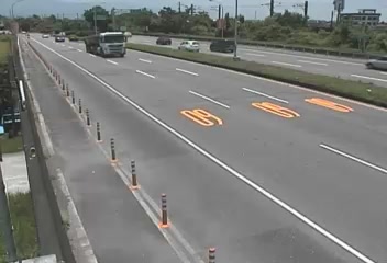 台9線 85K+050 宜蘭市附掛蘭陽大橋北端右側機車腳踏車道指示牌(逆)即時影像