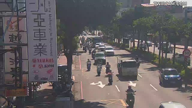桃園市道路 中華路-育樂街即時影像
