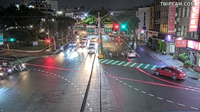 桃園市道路 永安路三民路口(文昌停車場牌面桿)即時影像