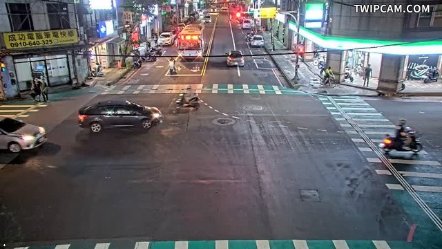桃園市道路 春日路成功路口(分隔島旁號誌桿)即時影像
