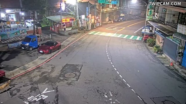 桃園市道路 台七-台七乙(路口中間圓環槽化島上之號誌桿)即時影像