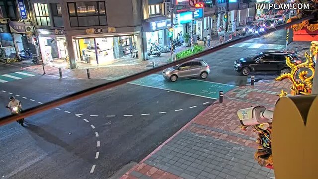 桃園市道路 中山路-中正路(往北照中正路)即時影像