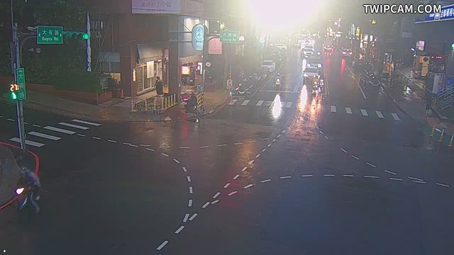 桃園市道路 大有路大興路口即時影像