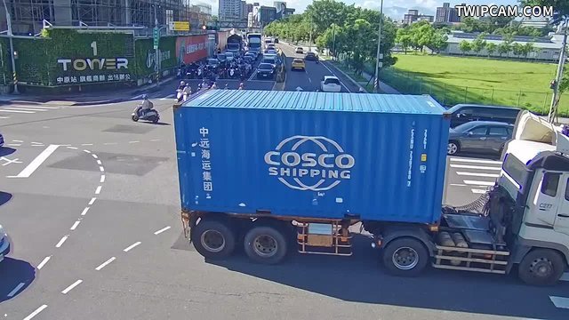 桃園市道路 普忠路中華路口即時影像