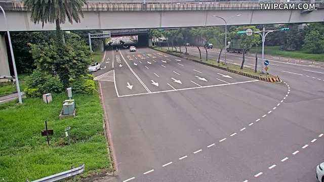 桃園市道路 新南路二段與南崁交流道即時影像