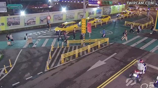 桃園市道路 大同路與中正路口往西即時影像