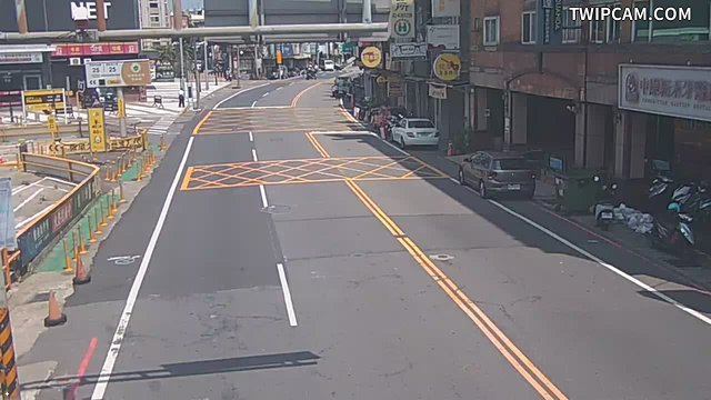 桃園市道路 中山東路與幸福路即時影像