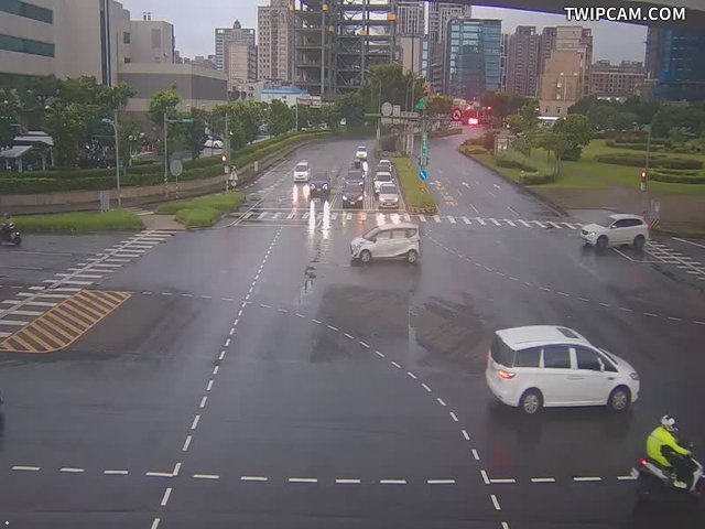 桃園市道路 高鐵北路一段與青埔路一段(青埔路上往東)即時影像