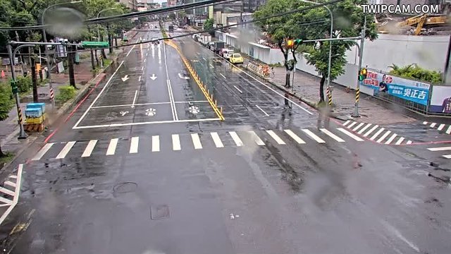 桃園市道路 環南路二段與新德街即時影像