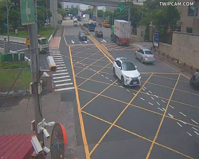 桃園市道路 高獅路與青年路口