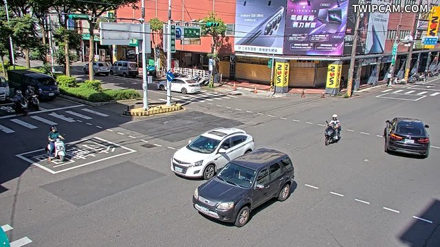 桃園市道路 中正路與民族路、明德路即時影像