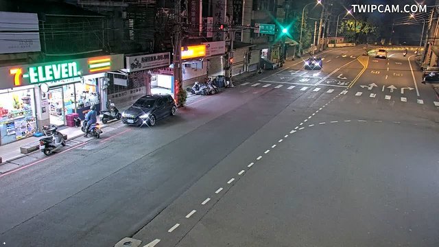 桃園市道路 民族路與陸光街、中央路即時影像