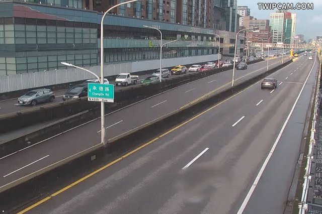 台北市道路 市民快承德即時影像