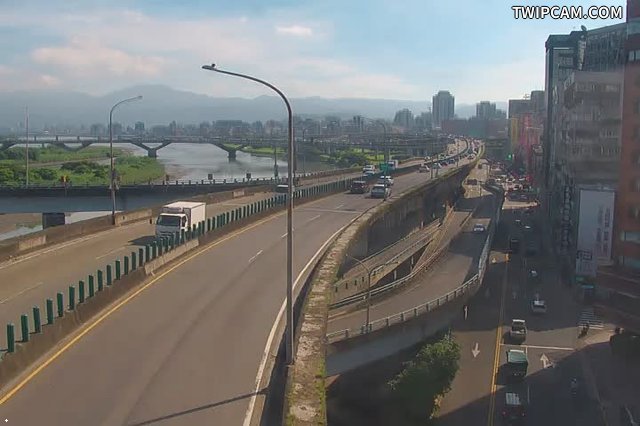 台北市道路 環快中興橋