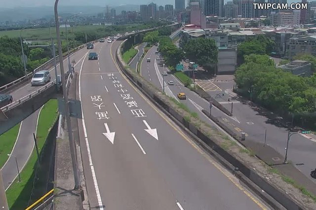 台北市道路 環快華江橋