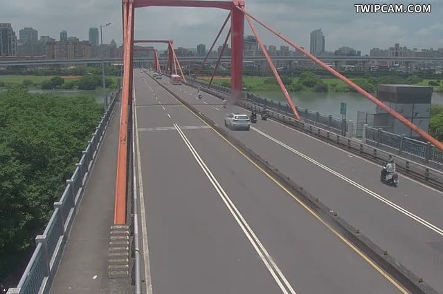 台北市道路 環快光復橋即時影像