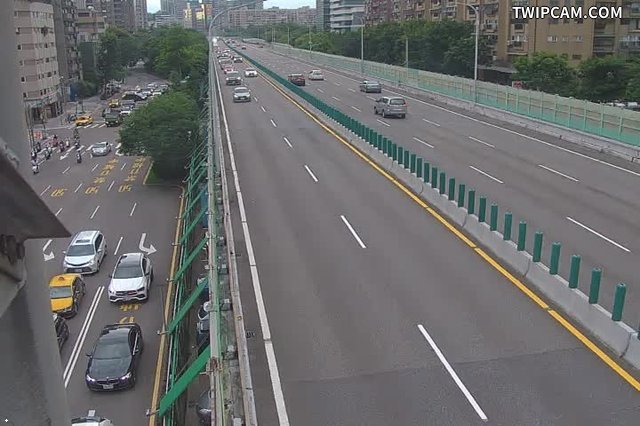 台北市道路 建國快信義即時影像