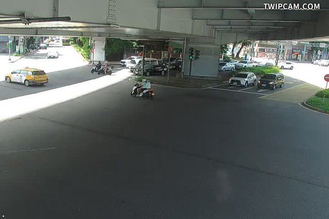 台北市道路 民族松江即時影像