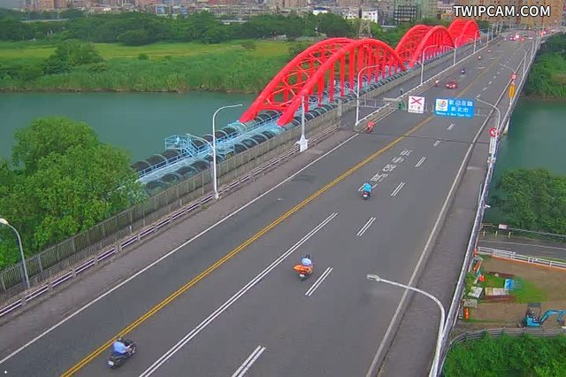 台北市道路 水源快永福橋即時影像