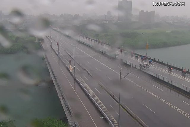台北市道路 水源快福和橋即時影像