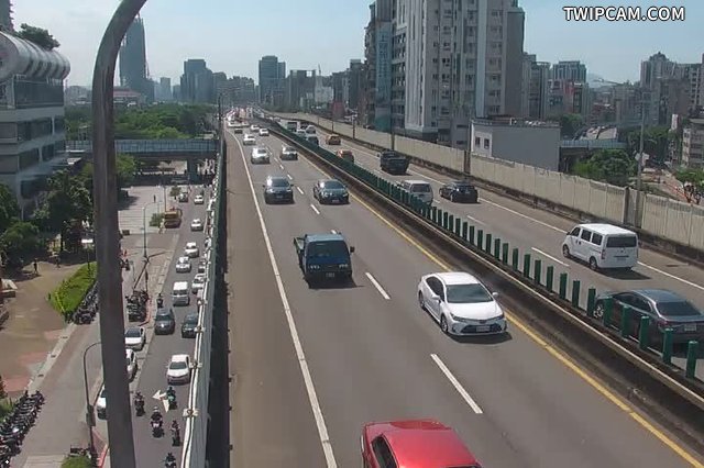 台北市道路 市民快松江即時影像