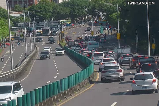 台北市道路 圓山中山橋即時影像