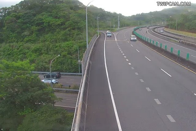 台北市道路 信義快萬芳交流道即時影像