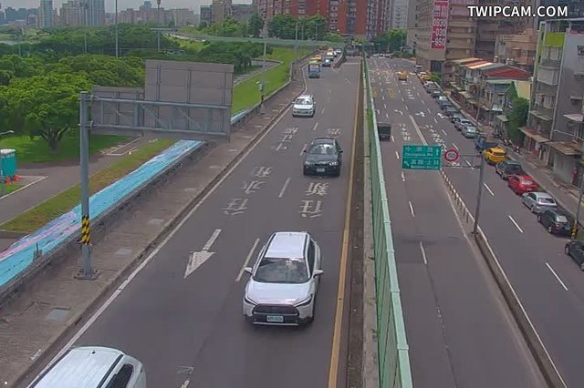 台北市道路 環河快詔安街即時影像