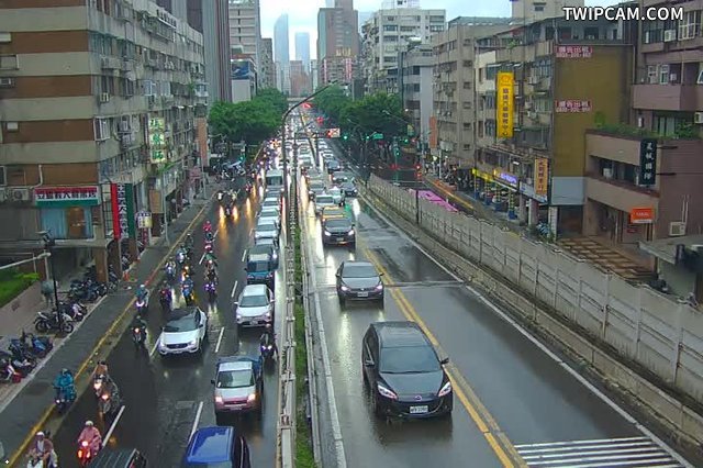 台北市道路 基隆快樂業街口即時影像