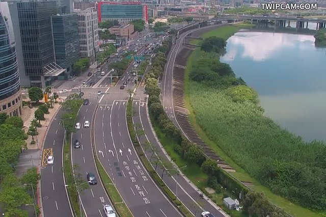 台北市道路 堤頂大道2段-樂群一路即時影像