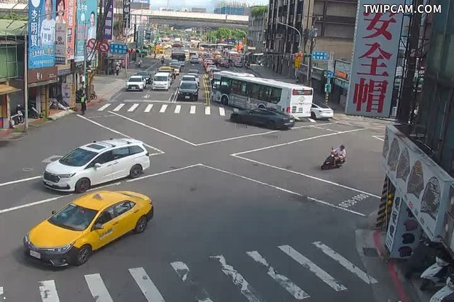 台北市道路 新明路成美橋即時影像