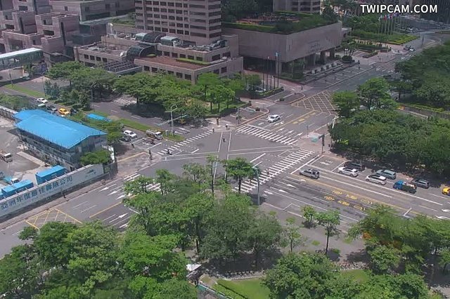 台北市道路 市府西南(松壽市府)即時影像
