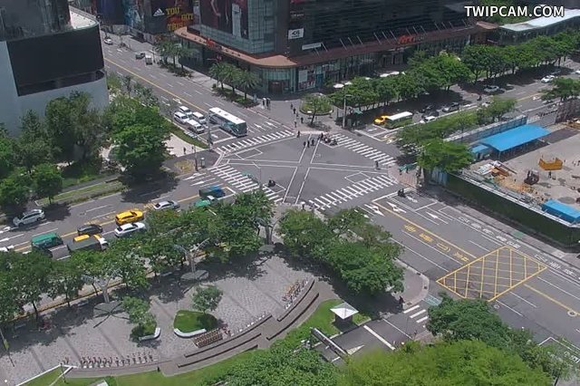 台北市道路 市府東南(松壽松智)即時影像