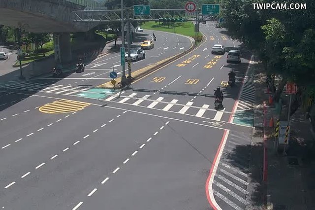 台北市道路 北安明水(近自強隧道)即時影像