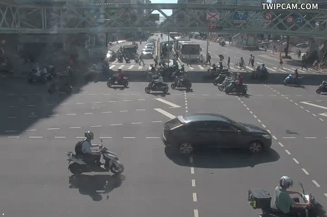 台北市道路 民權承德(西側)即時影像