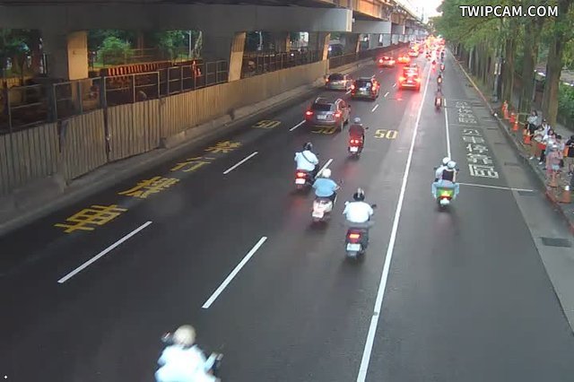台北市道路 基隆路3段156巷即時影像