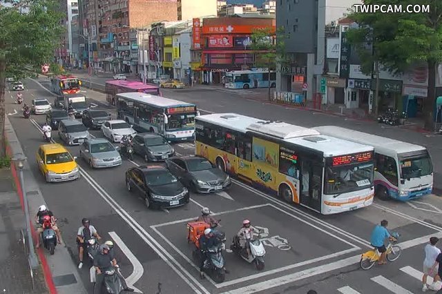 台北市道路 羅斯福路3段244巷口(台電大樓)即時影像