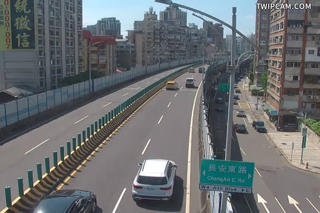 台北市道路 新生高長安即時影像