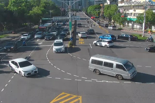 台北市道路 中山北路6段-福國路口即時影像