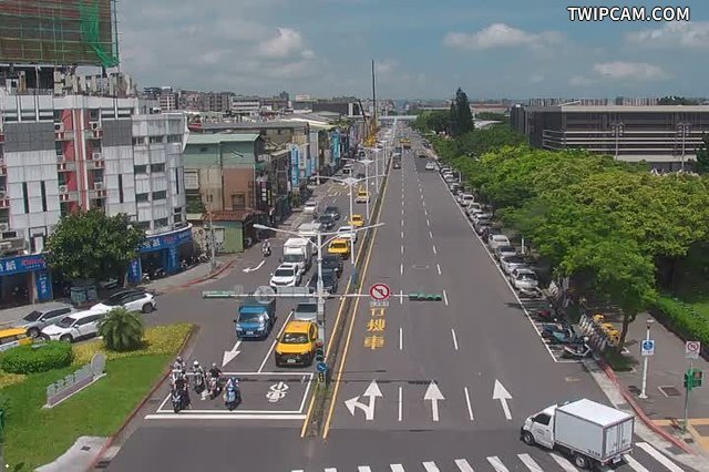 台北市道路 民族東路-建國北路口即時影像
