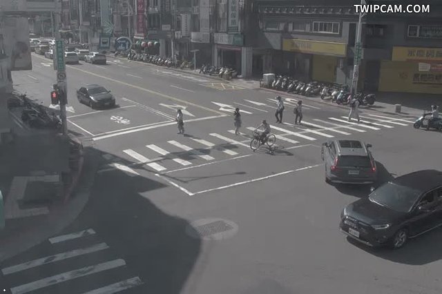 台北市道路 民族西路承德路口即時影像