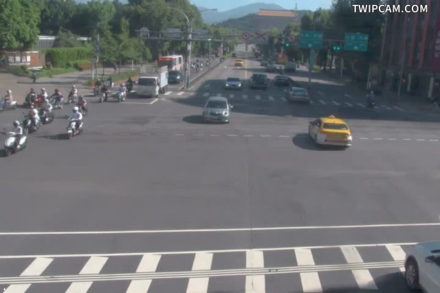 台北市道路 民族西路-中山北路口即時影像
