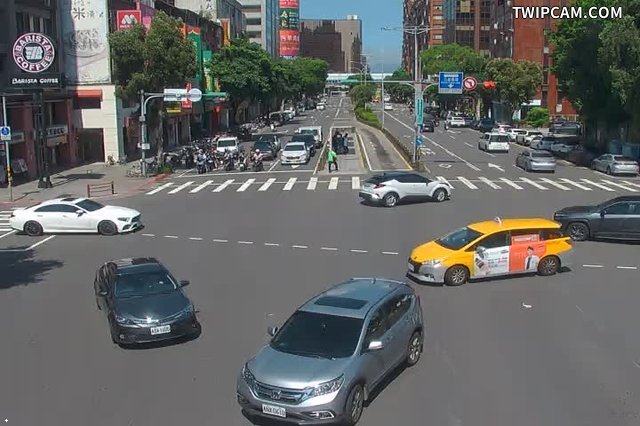 台北市道路 民權東路三段-龍江路即時影像
